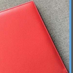 Leatherette, Red